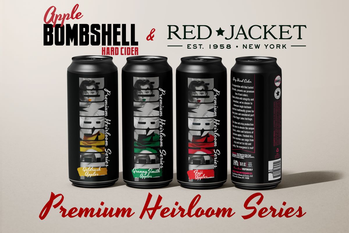 Bombshell Hard Cider Collaborates with Red Jacket on a Premium Cider S