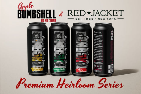Bombshell Hard Cider Collaborates with Red Jacket on a Premium Cider Series