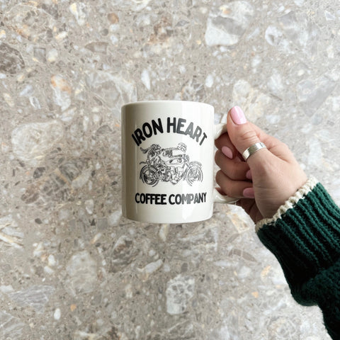 Iron Heart Coffee Mug
