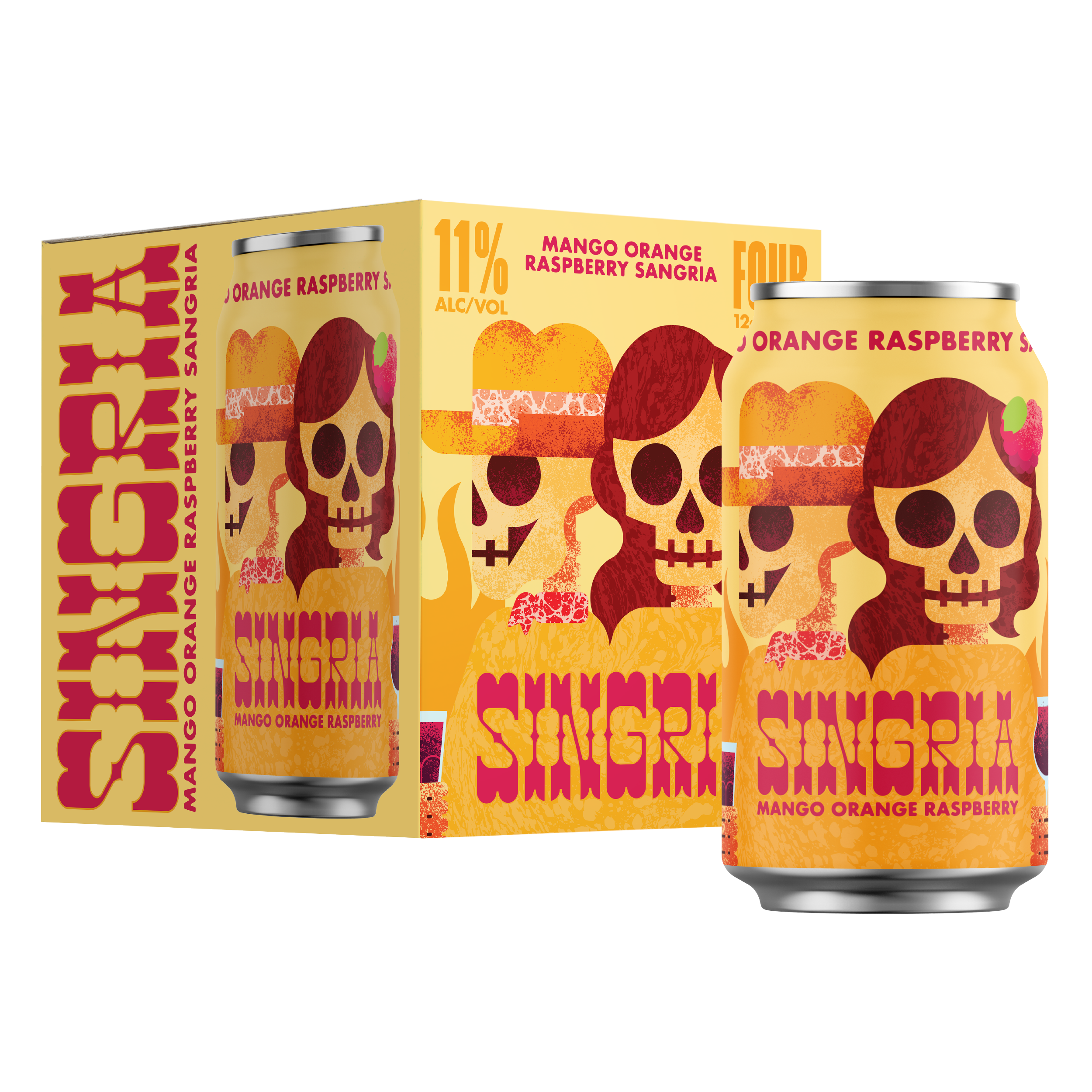 Starfruit Sangria&Blue RaspberryBurstセット Singria Mango Orange Raspberry 4-Pack – Three Brothers Wineries