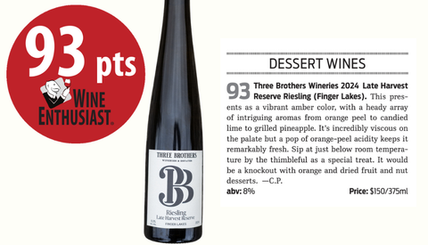 Wine Enthusiast Gave it 93 Points!