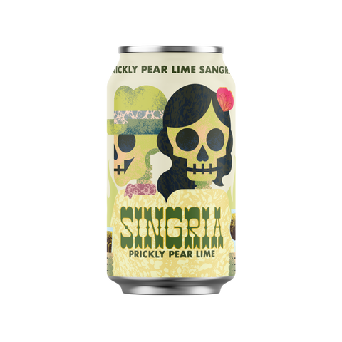 Single can of Singria Prickly Pear Lime