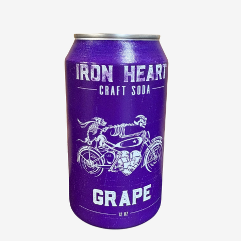 Iron Heart Grape Soda 4-Pack