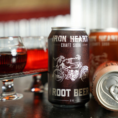 non alcoholic Root Beer in a 12 oz can