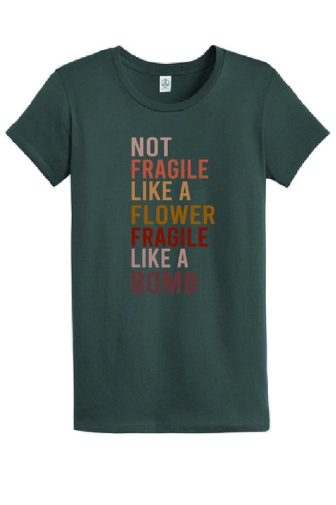Fragile Like a Bomb T-Shirt - Three Brothers Wineries and Estates